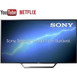 Imagem da oferta Smart TV LED 32" Sony KDL-32W655D WXGA com Conversor Digital 2 HDMI 2 USB Wi-Fi