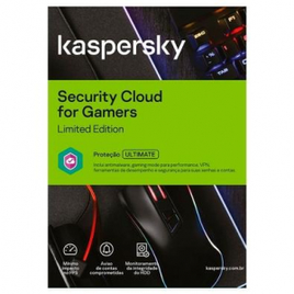 Imagem da oferta Kaspersky Antivírus Security Cloud for Gamers Limited Edition Digital para Download - KL1923KDCFS
