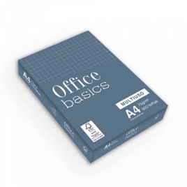 Papel Sulfite A4 resma 500 folhas Branco 75 g - Office Basics