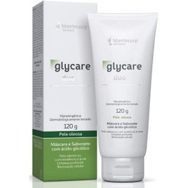 Imagem da oferta Sabonete Duo e Máscara Facial Glycare Mantecorp Skincare 120g