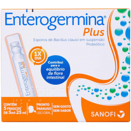 Imagem da oferta Probiótico Enterogermina Plus 5 unidades de 5 ml