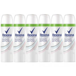Imagem da oferta Desodorante Aerosol Rexona Motion Sense Sem Perfume - 85ml 6 Unidades