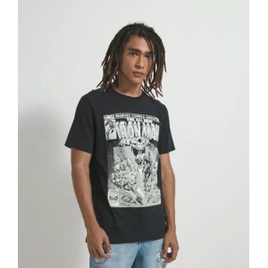 Camiseta com Estampa Iron Man Brilha no Escuro
