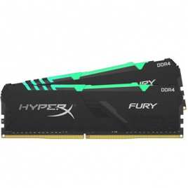 Imagem da oferta Memória RAM HyperX Fury RGB 16GB (2x8GB) 3600MHz DDR4 CL17 Preto - HX436C17FB3AK2/16