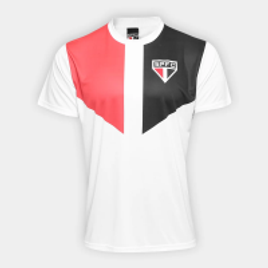Imagem da oferta Camisa São Paulo Edição Limitada Masculina - Branco e Vermelho