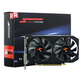 Placa de Vídeo SuperFrame Radeon RX 560-D 4GB GDDR5 128bit RX560/4GD5P8DIP - Dual Fan