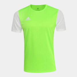 Imagem da oferta Camisa Estro 19 Adidas Masculina - Verde e Branco