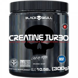 Imagem da oferta Creatina em Pó Black Skull Creatine Turbo Sem Sabor 300g