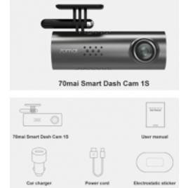 Imagem da oferta Câmera 70mai Smart Dash Cam 1S 1080P HD Visão de 130°