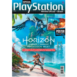 Imagem da oferta Revista Pôster PlayStation - Horizon Forbidden West