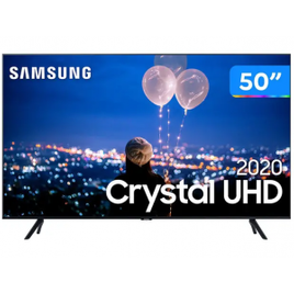 Imagem da oferta Smart TV Crystal UHD 4K LED 50” Samsung - 50TU8000 Wi-Fi Bluetooth HDR 3 HDMI 2 USB