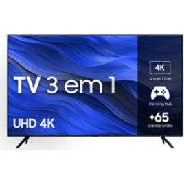 Imagem da oferta Kit Smart TV Samsung 65" UHD 4K 65CU7700 2023 + Sound Tower MX-ST45B