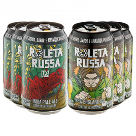 Imagem da oferta Kit de Cervejas Roleta Russa Latas - Compre 4 Leve 6