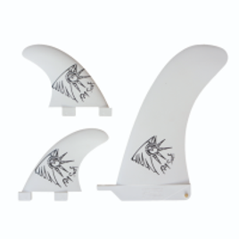Imagem da oferta Kit Quilhas Fm Surf Longboard Stand Up Paddle Branco