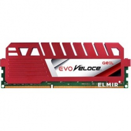 Imagem da oferta Memória RAM DDR3 Geil Evo Veloce 4GB 1600MHz Red - GEV34GB1600C11SC