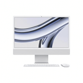Imagem da oferta iMac Apple Tela Retina 24" 4.5K Chip M3 CPU 8 Núcleos GPU 8 Núcleos SSD 256GB Prateado - MQR93BZ/A