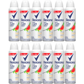 Imagem da oferta 12 Unidades Desodorante Antitranspirante Rexona Aerosol Stay Fresh Pomelo & Verbena 150ml