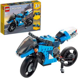 Imagem da oferta Brinquedo Creator: 3em1 Supermoto 31114 - Lego (236 peças)