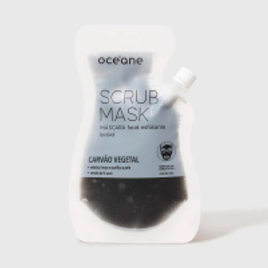 Imagem da oferta Máscara Facial Esfoliante de Carvão Vegetal 4 Usos Océane - Scrub Mask 35ml