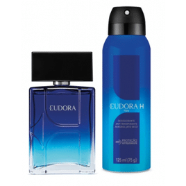 Imagem da oferta Combo Eudora H Flow: Desodorante Colônia 100ml + Desodorante Antitranspirante Aerosol 125ml - Perfume Masculino Eudora