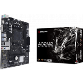 Imagem da oferta Placa Mãe Biostar A32M2 Chipset A320 AMD AM4 mATX DDR4 AA32FM4S-R03-BS211X