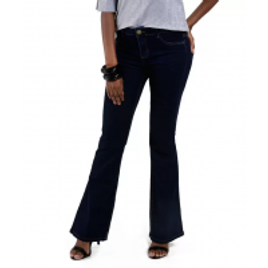 Imagem da oferta Calça Flare Jeans Marisa Feminina - Azul