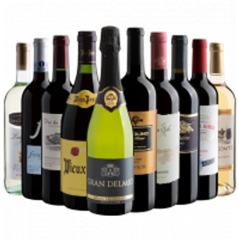 Imagem da oferta Kit 10 vinhos por R$199