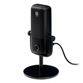 Imagem da oferta Microfone Condensador Elgato Wave 1 USB Solução de Mixagem Digital Anticliping Preto - 10MAA9901