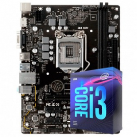 Imagem da oferta Kit Upgrade, Biostar H310MHP + Intel Core i3 9100F