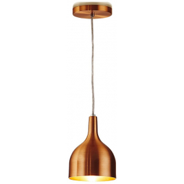 Pendente (Ø145 mm) 1 x E27 - Volare - 51852 - Cobre