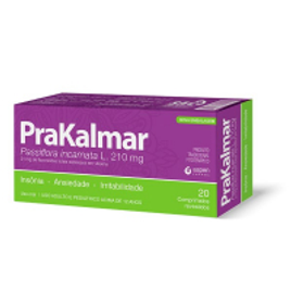 Imagem da oferta Passiflora - Prakalmar 210mg 20 Comprimidos