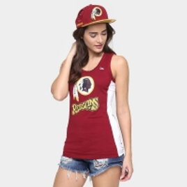 Imagem da oferta Camiseta Regata New Era NFL Mesh Washington Redskins Feminina
