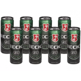 Imagem da oferta 4 Pack de Cerveja Becks Puro Malte Lager 350ml 8 Unidades (32 Unidades)