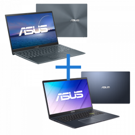 Imagem da oferta Notebook ASUS ZenBook 14 i5-1135G7 8GB SSD 256GB W10 - UX425EA-BM319T + Notebook ASUS Celeron-N4020 4GB EMMC 128GB W10 - E510MA-BR295R