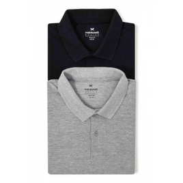 Imagem da oferta Kit Com 2 Camisas Hering Polo Básicas Masculinas