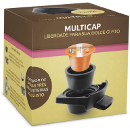 Imagem da oferta Multicap - Adaptador de cápsulas Três para Cafeteiras Dolce Gusto