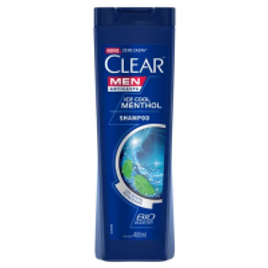 Imagem da oferta 3 Unidades Shampoo Anticaspa Clear Men Ice Cool Menthol 400ml
