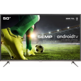 Imagem da oferta Smart TV Android LED 50” 4K HDR 3 HDMI 2 USB Inteligência Artificial 50SK8300 - Semp