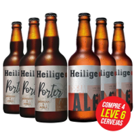 Imagem da oferta Kit Heilige Pra Beber Sem Medo - Compre 4 Cervejas e Leve 6