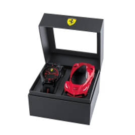 Imagem da oferta Box Relógio Infantil Scuderia Ferrari + Carrinho