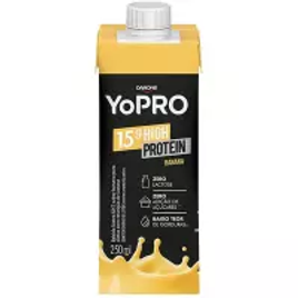 Imagem da oferta 5 Unidades Bebida Láctea com 15g de proteína Banana YoPRO 250ml