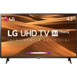 Imagem da oferta Smart TV  Tela Led 43"  LG 43UM7300PSA  Ultra HD com Conversor Digital + Wi-Fi 2 USB 3 HDMI Thinq Ai