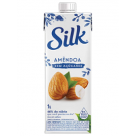 Imagem da oferta Bebida Vegetal Amendôa Sem Açúcar Silk 1L