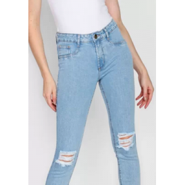 Calça Jeans Lança Perfume Skinny Diana Azul