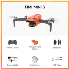 Imagem da oferta Drone Fimi X8 Mini 3 4K 60FPS Alcance 9km