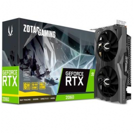 Imagem da oferta Placa de Vídeo Zotac Gaming NVIDIA GeForce RTX 2060 6GB GDDR6 - ZT-T20600H-10M