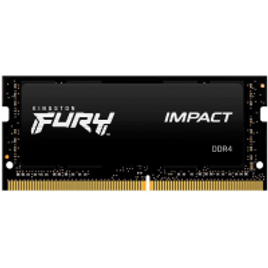 Imagem da oferta Memória RAM Kingston Fury Impact 16GB 2666MHz DDR4 CL15 para Notebook - KF426S15IB1/16