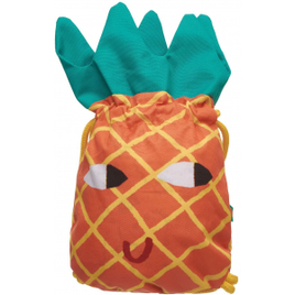 Bolsa Saco Abacaxi - Fábula Zumzum - Planeta Fruta.Tam. Único.