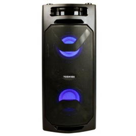 Caixa de Som Torre Toshiba Bluetooth Rádio FM 50W RMS - TY-ASC50