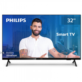 Smart TV Philips 32" 3 HDMI DLED HD Dolby Digital- 32PHG6825/78